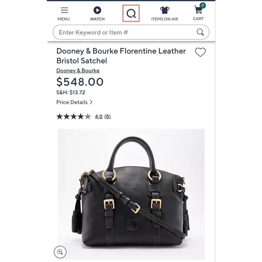 Dooney & Bourke Florentine black Leather Bristol Satchel with tassels - Picture 14 of 14